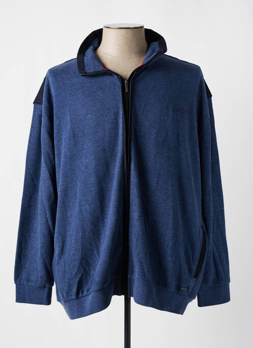 Veste casual bleu MONTE CARLO pour homme