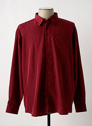 Chemise manches longues poches rouge BANDE ORIGINALE homme