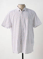 Chemise manches courtes blanc JUPITER pour homme seconde vue