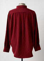 Chemise manches longues rouge BANDE ORIGINALE pour homme seconde vue