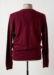 Pull rouge TIBET pour homme seconde vue