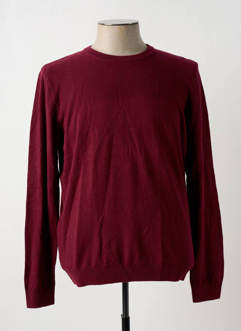 Pull rouge TIBET pour homme