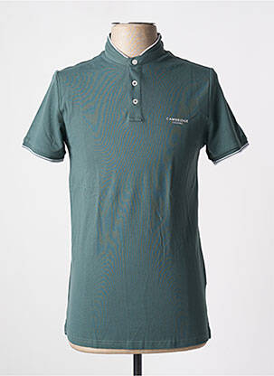 Polo stretch manches courtes vert CAMBRIDGE homme
