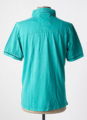 Polo stretch manches courtes vert MONTE CARLO homme
