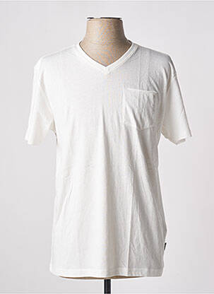 T-shirt coupe cintrée manches courtes beige PIONEER homme