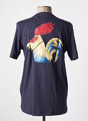 T-shirt stretch manches courtes bleu SERGE BLANCO homme