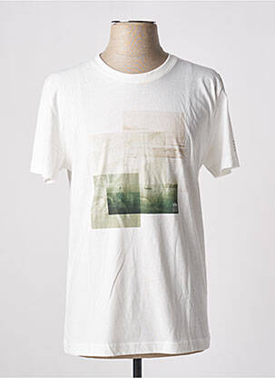 T-shirt stretch manches courtes beige TBS homme