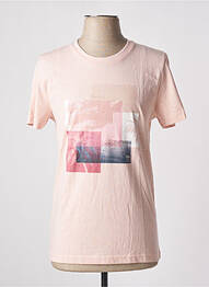 T-shirt coupe cintrée manches courtes rose TBS homme