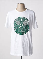 T-shirt blanc SERGE BLANCO pour homme seconde vue
