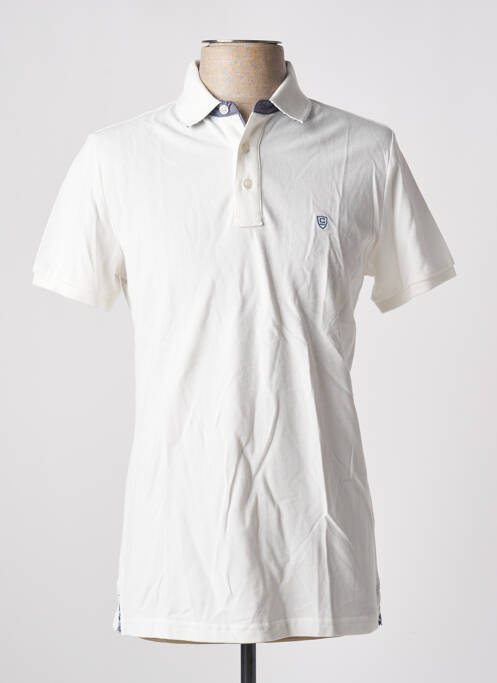 Polo blanc CAMBRIDGE pour homme
