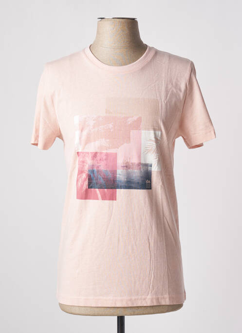 T-shirt rose TBS pour homme