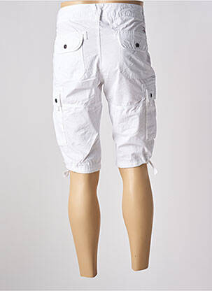 Bermuda coupe droite blanc KAPORAL homme