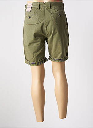 Bermuda coupe droite vert KAPORAL homme