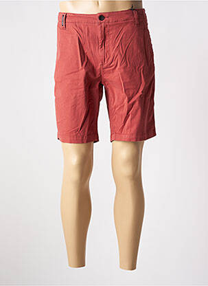 Bermuda coupe droite orange KAPORAL homme