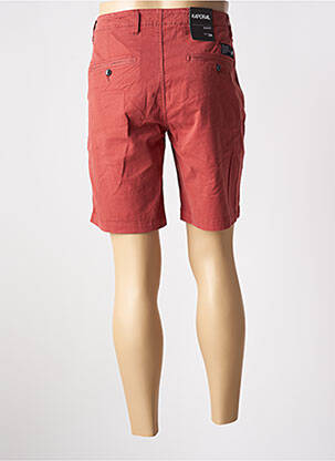 Bermuda coupe droite orange KAPORAL homme