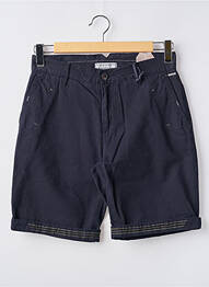 Bermuda coupe droite bleu KAPORAL homme