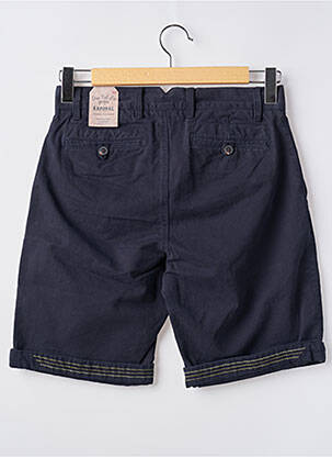Bermuda coupe droite bleu KAPORAL homme