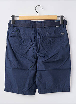 Bermuda coupe droite bleu PETROL INDUSTRIES homme