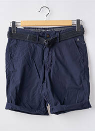 Bermuda coupe droite bleu PETROL INDUSTRIES homme