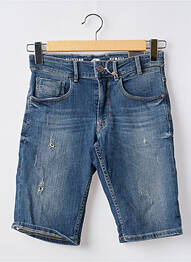Bermuda coupe droite bleu PETROL INDUSTRIES homme