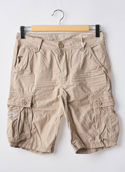 Bermuda beige KAPORAL pour homme