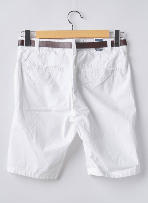 Bermuda blanc PETROL INDUSTRIES pour homme