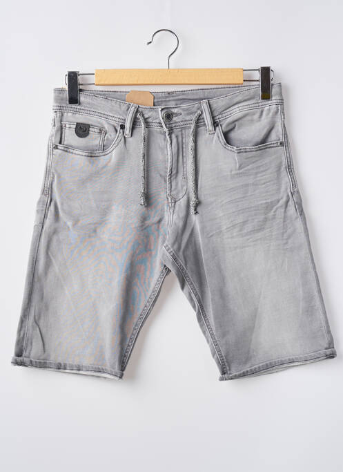 Bermuda gris KAPORAL pour homme