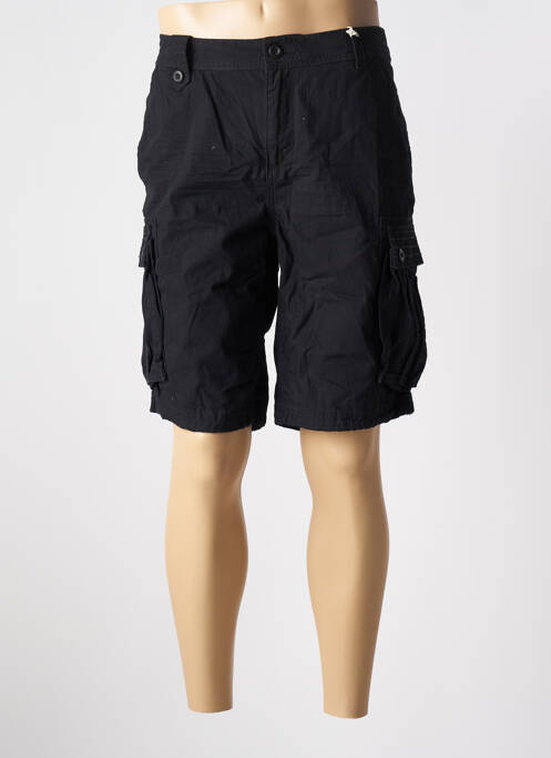 Bermuda noir KAPORAL pour homme
