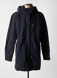 Parka capuche amovible a capuche bleu TIBET homme