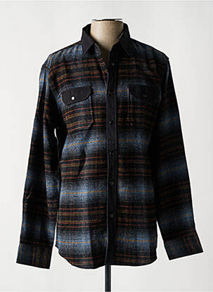Chemise manches longues manches longues bleu MONTE CARLO homme