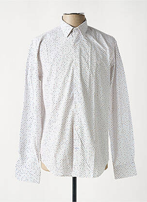 Chemise manches longues manches longues blanc SERGE BLANCO homme
