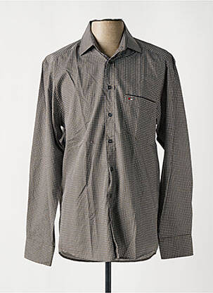 Chemise manches longues imprimé fantaisie vert JUPITER homme