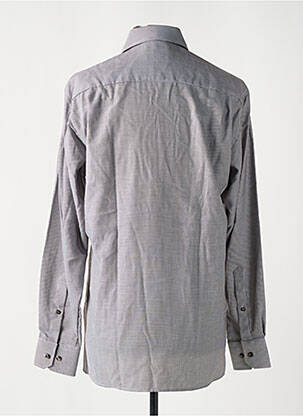 Chemise manches longues poches marron JUPITER homme