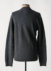 Gilet manches longues gris TIBET pour homme seconde vue