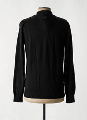 Gilet manches longues noir BACK LIGHT pour homme seconde vue