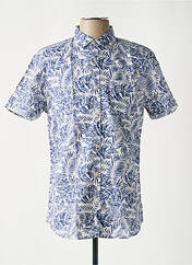 Chemise manches courtes bleu TIBET pour homme seconde vue