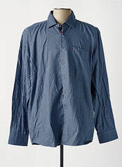 Chemise manches longues bleu JUPITER pour homme seconde vue