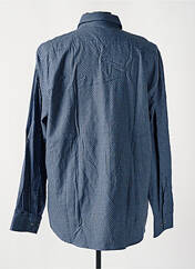 Chemise manches longues bleu JUPITER pour homme seconde vue