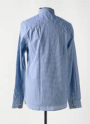 Chemise manches longues bleu SERGE BLANCO pour homme seconde vue