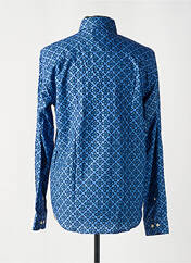 Chemise manches longues bleu SERGE BLANCO pour homme seconde vue