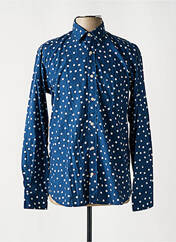 Chemise manches longues bleu SERGE BLANCO pour homme seconde vue