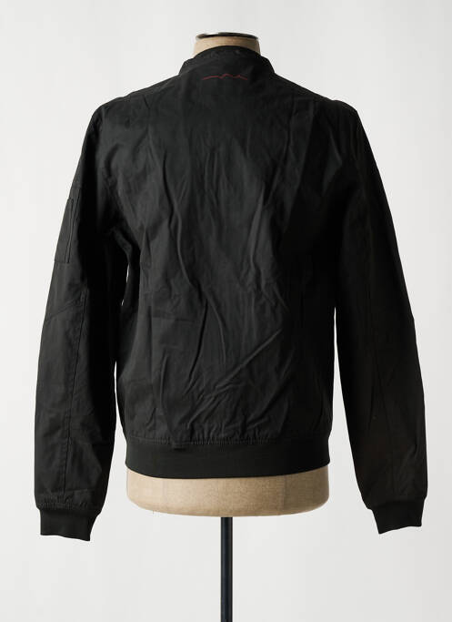 Blouson noir TEDDY SMITH pour homme
