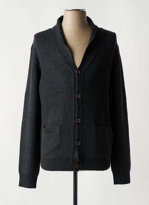 Gilet manches longues gris SERGE BLANCO pour homme