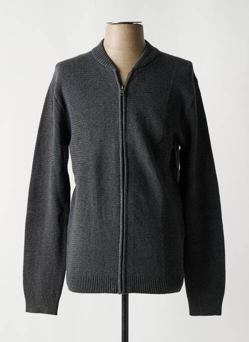 Gilet manches longues gris TIBET pour homme