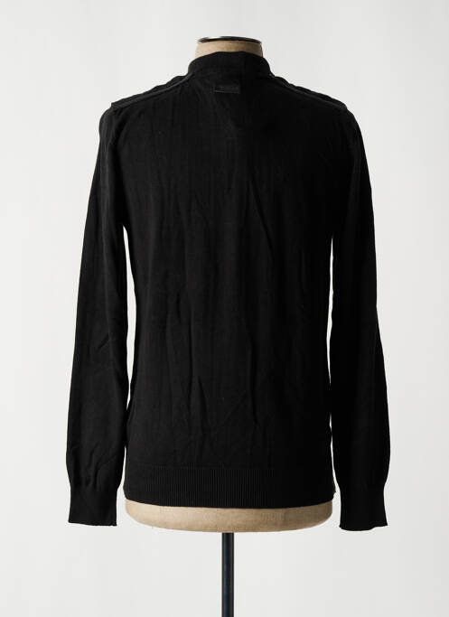 Gilet manches longues noir BACK LIGHT homme