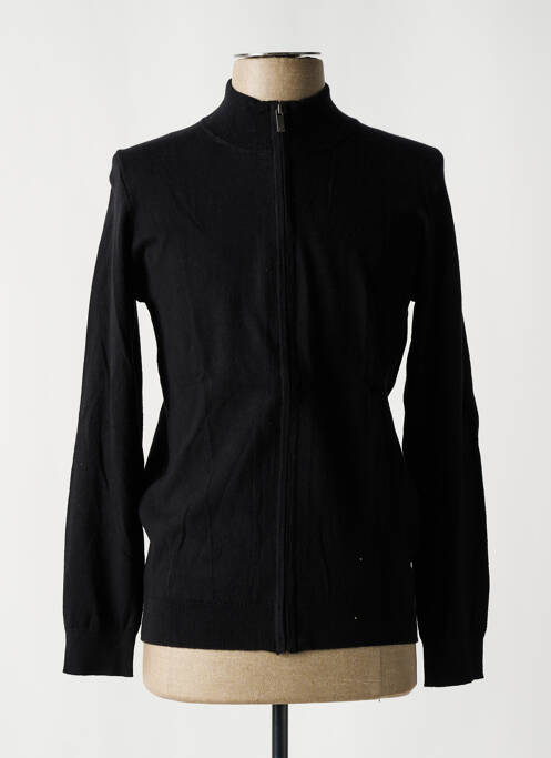 Gilet manches longues noir CAMBRIDGE pour homme