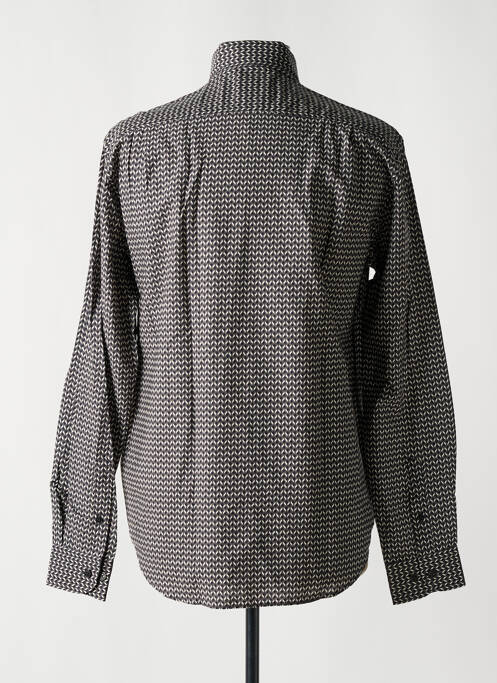 Chemise manches longues gris SERGE BLANCO pour homme