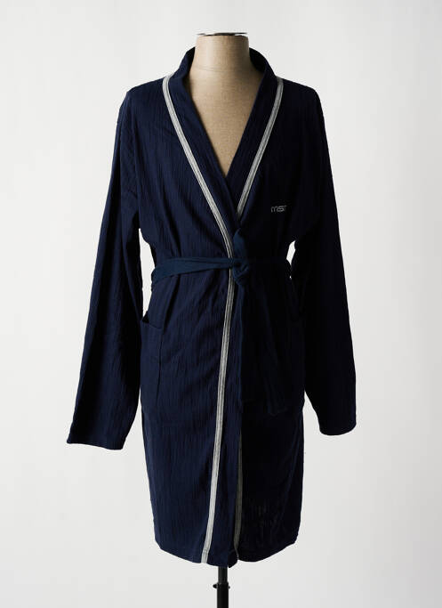 Robe de chambre bleu MUSLHER pour homme