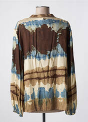 Blouse marron PLEASE pour femme seconde vue