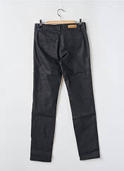 Pantalon chino noir HAPPY pour femme seconde vue